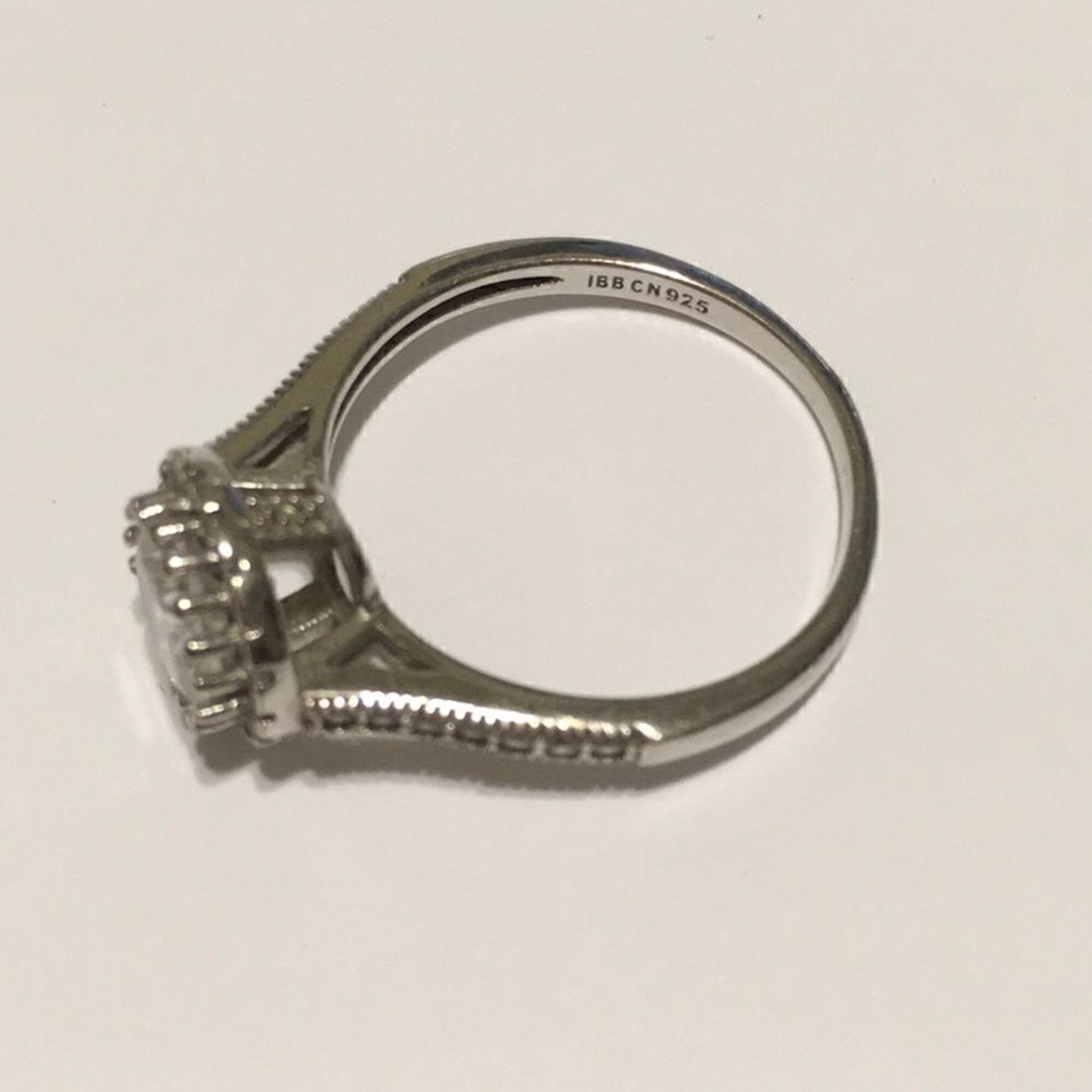 Halo Ring IBB SS 925 - Picture 4 of 6